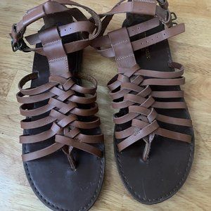 American Eagle Outfitters Sandals Size 9 Leather Gladiator